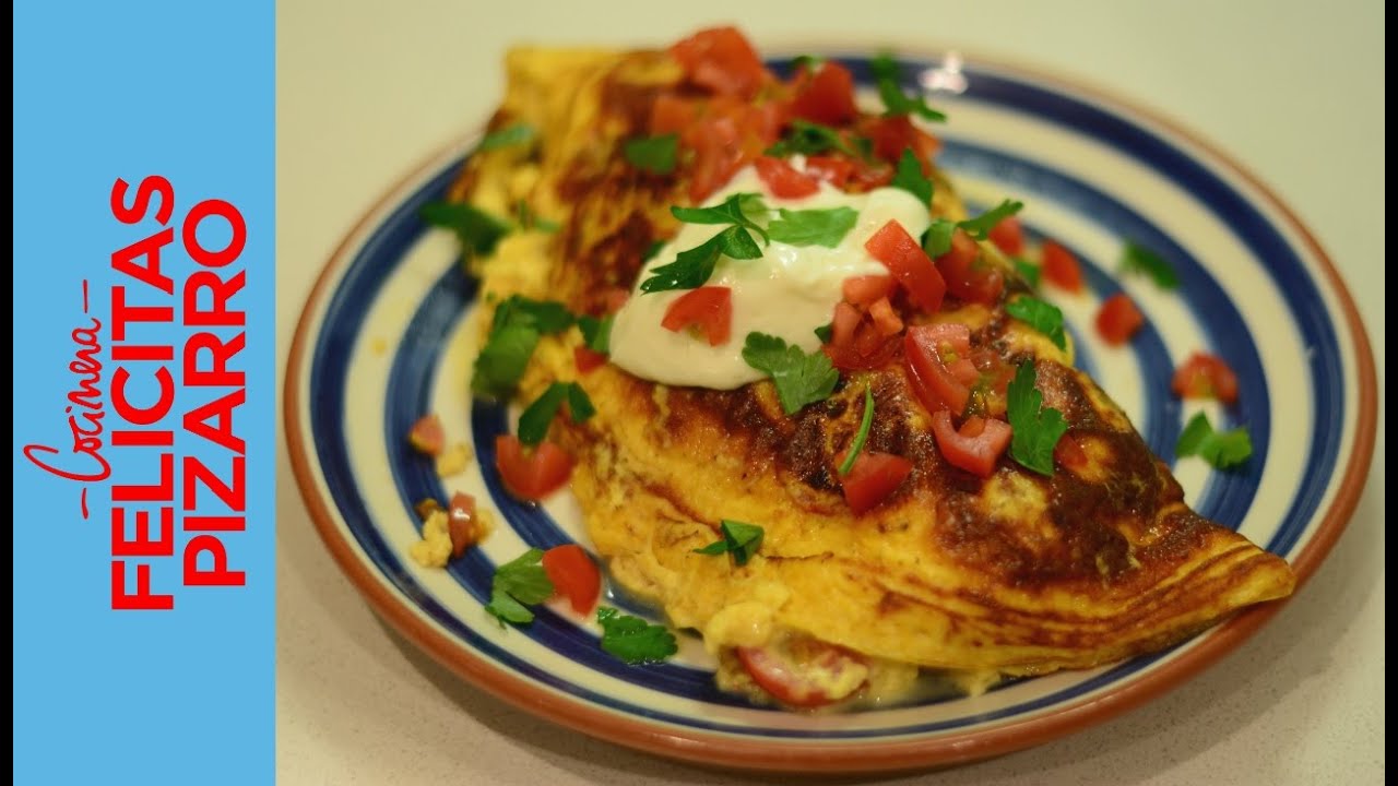 Brussels Sprouts, Tomato & Cheese Omelette | Felicitas Pizarro