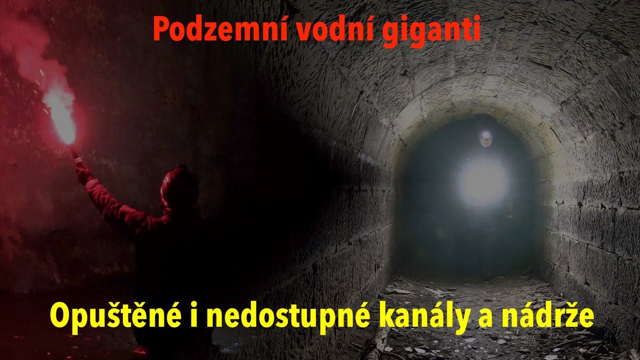 Nedostupné podzemí: Nejzajímavější vodní kanály a nádrže pod našima nohama