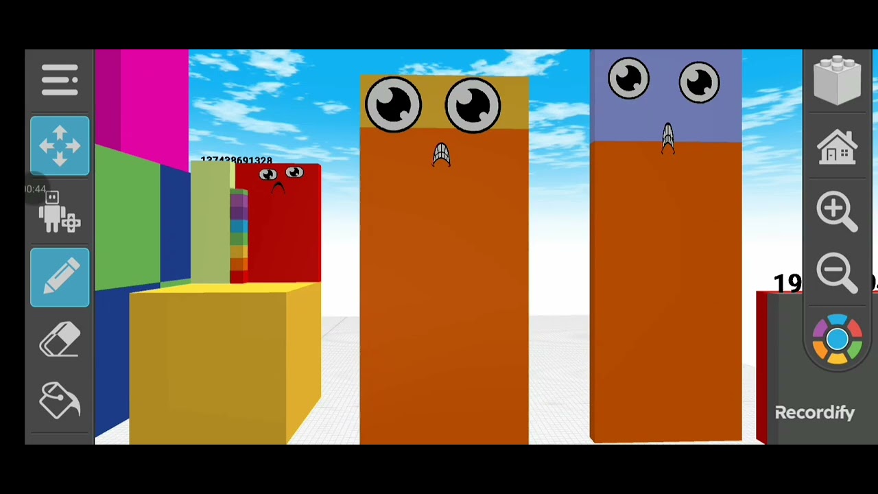 Perfect Numberblocks Band But in Draw Bricks But Different