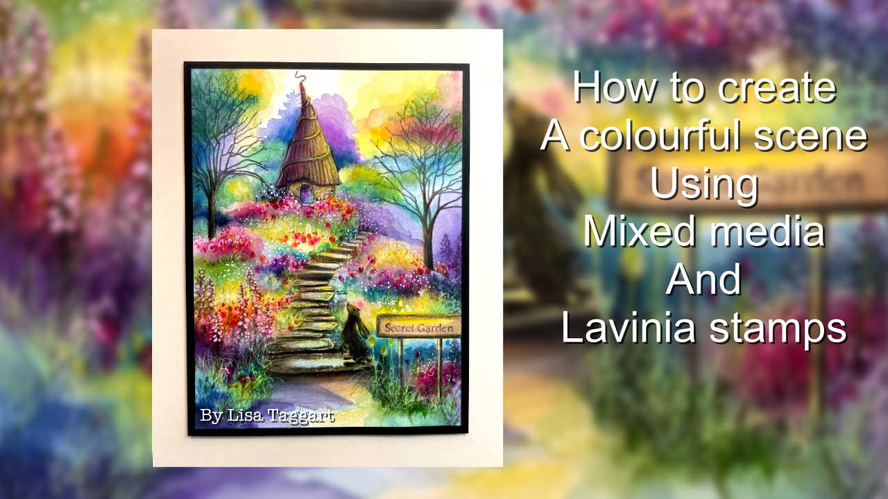 «Холм жимолости» — смешанная техника — марки Lavinia