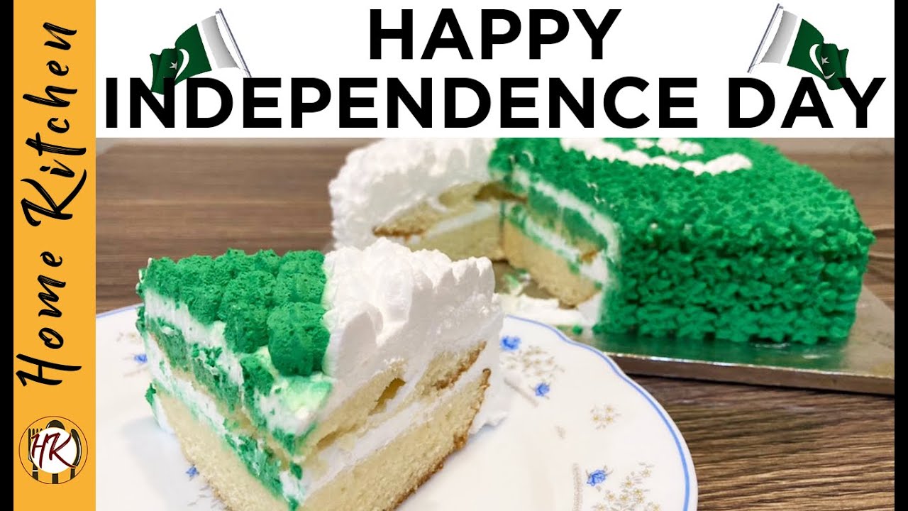 14 August Special Cake | Happy Independence Day | Home Kitchen Recipes (HK).
