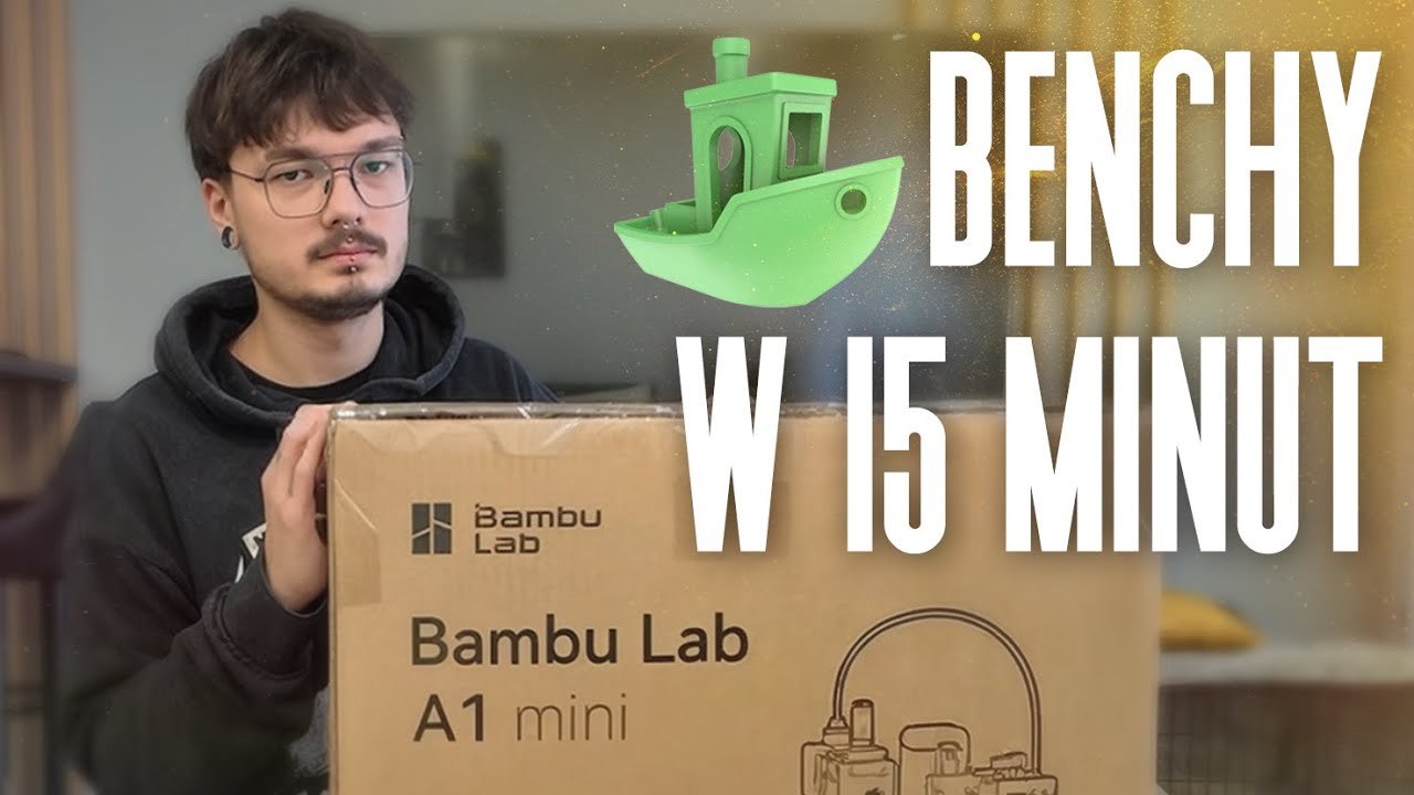 ZAKOCHANY w Bambu Lab A1 mini | Pierwsze uruchomienie i konfiguracja