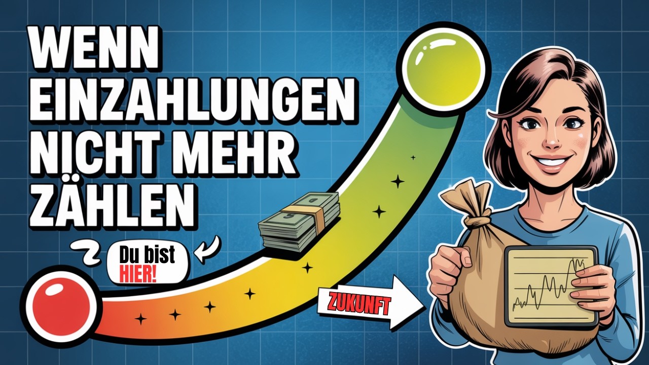 Der Crossover Punkt: Ab wann dein Depot schneller wächst als du sparst