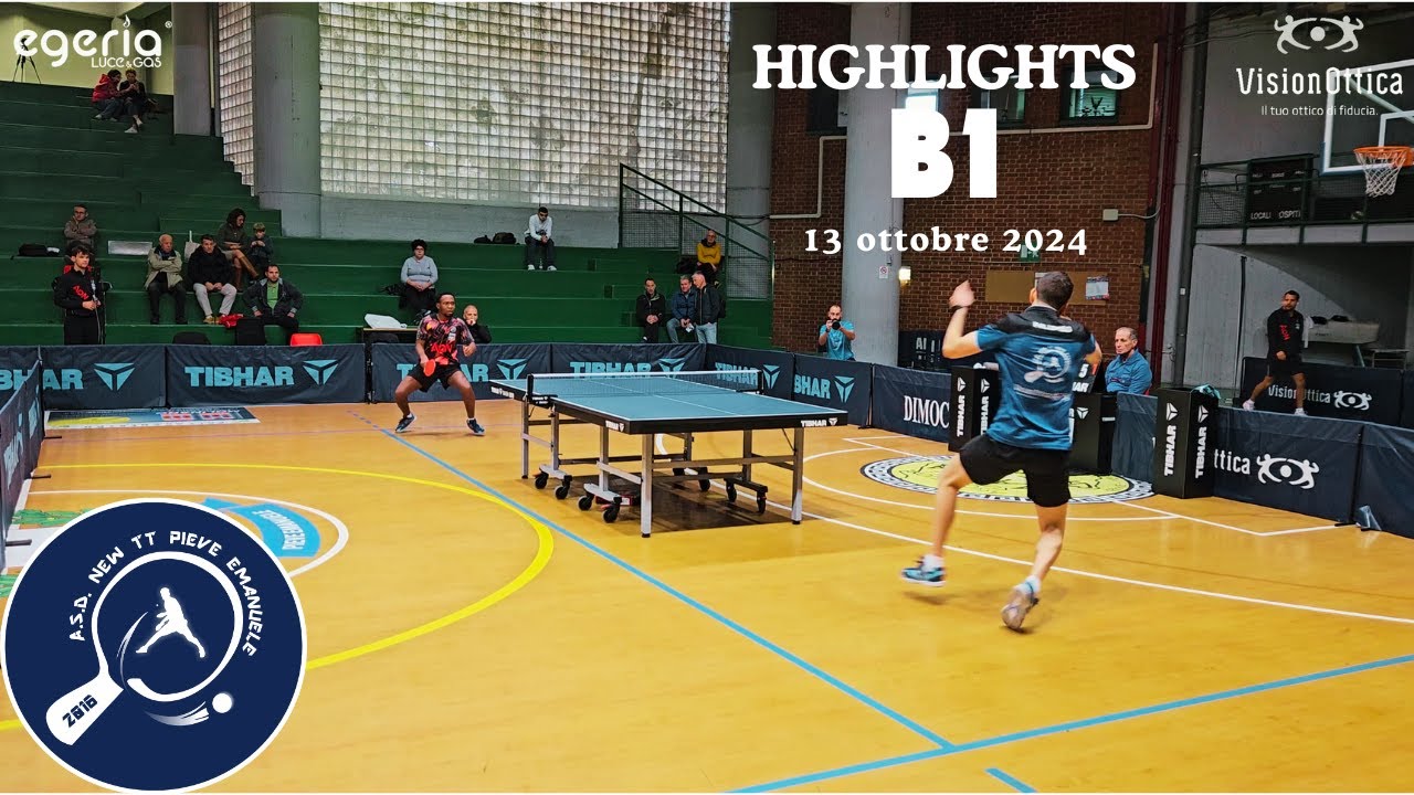 B1 Highlights 24/25 - ASD New TT Pieve Emanuele vs AON Milano Sport - 13/10/24