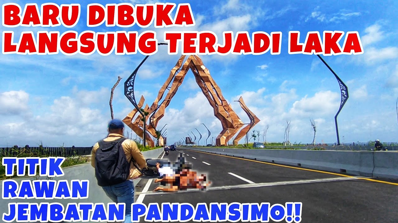 DETIK - DETIK TERJADI L4K4 DI PANDANSIMO‼️Jembatan Viral Yang Baru Dibuka