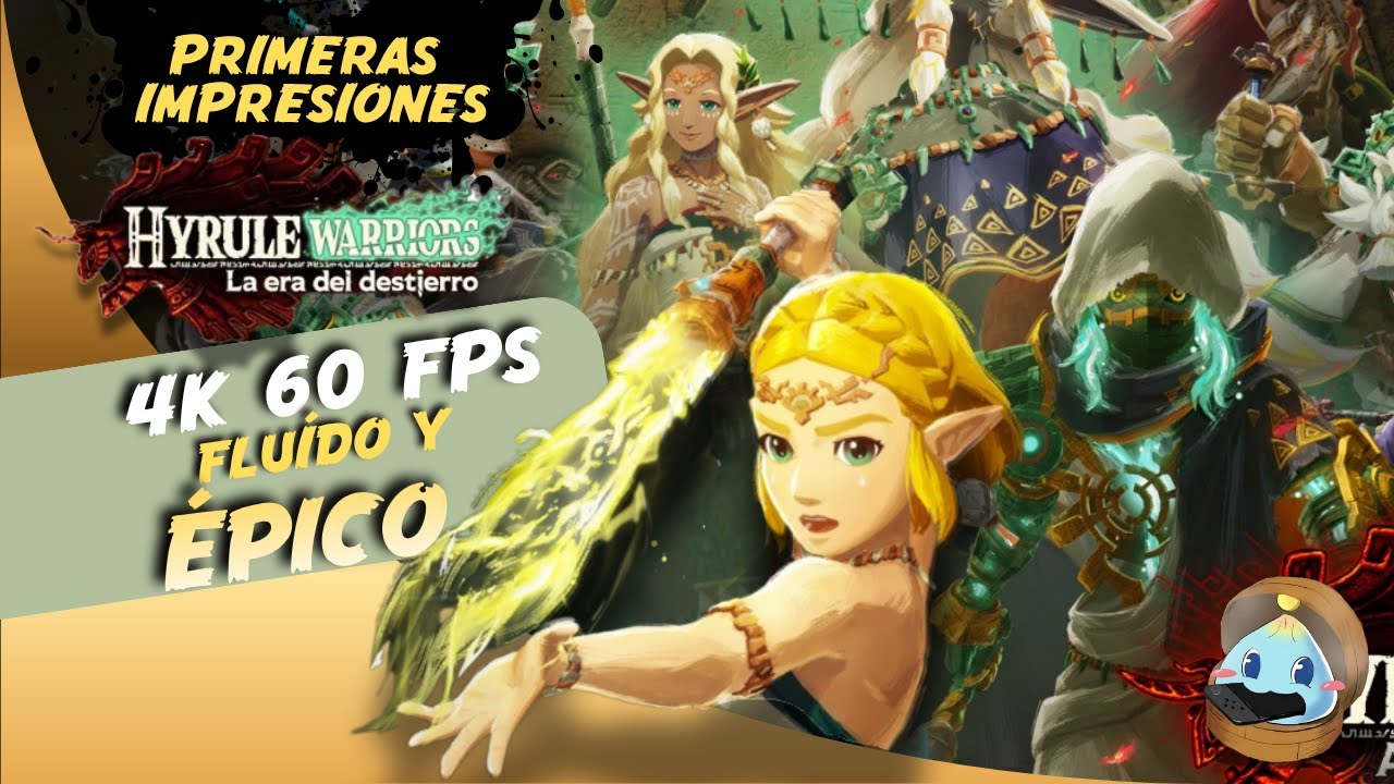 ¡BRUTAL! Primeras Impresiones a 4K 60 FPS de HYRULE WARRIORS LA ERA DEL DESTIERRO