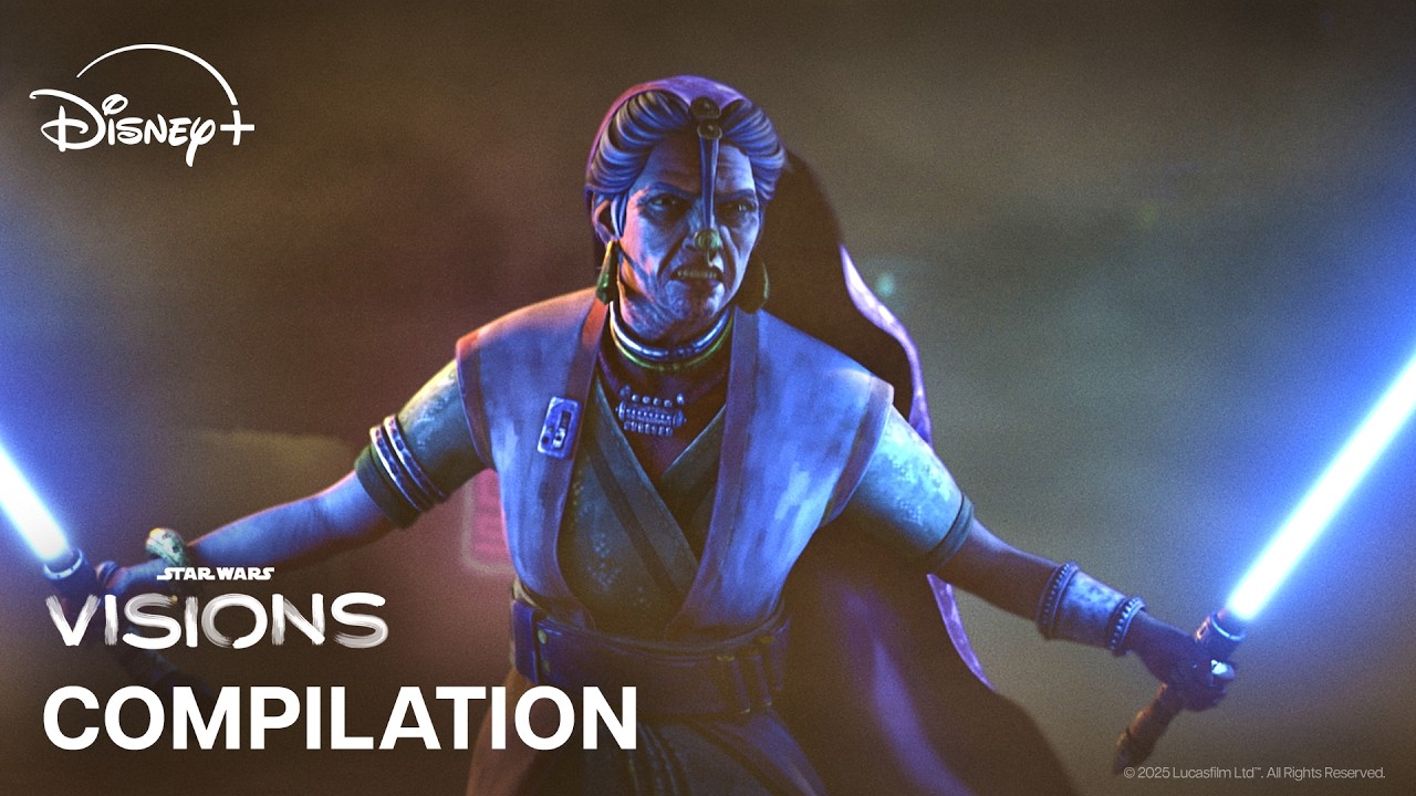 Star Wars: Visions Lightsaber Battles | Official Compilation