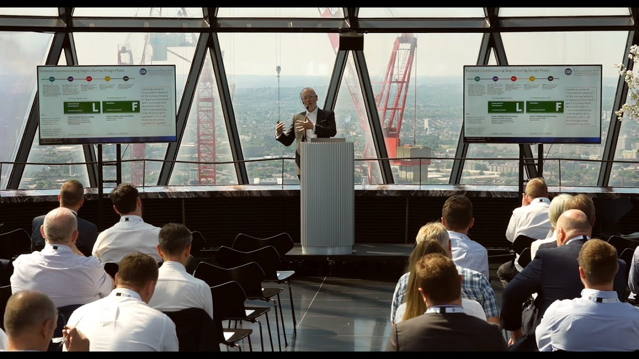 Making Buildings Work Conference London UK - Design Phase Building Commissioning