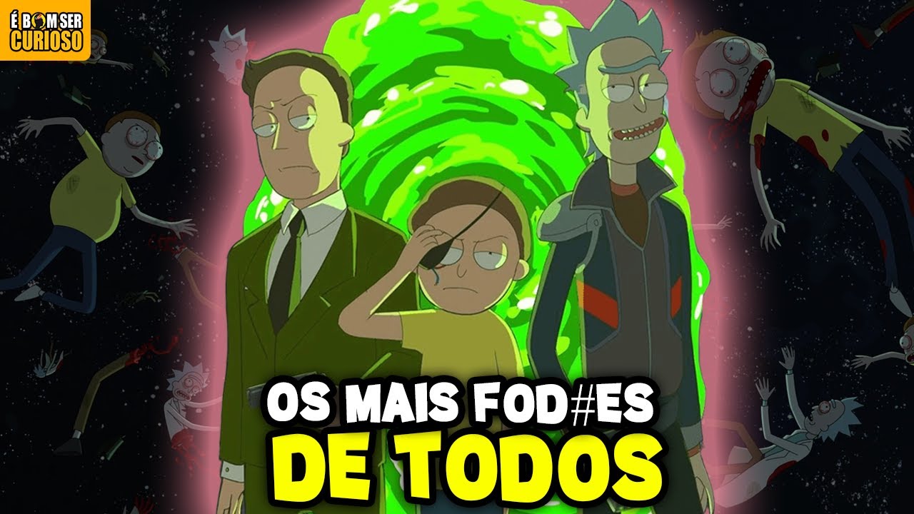 RICK AND MORTY: AS VERSÕES MAIS INSANAS DO MULTIVERSO