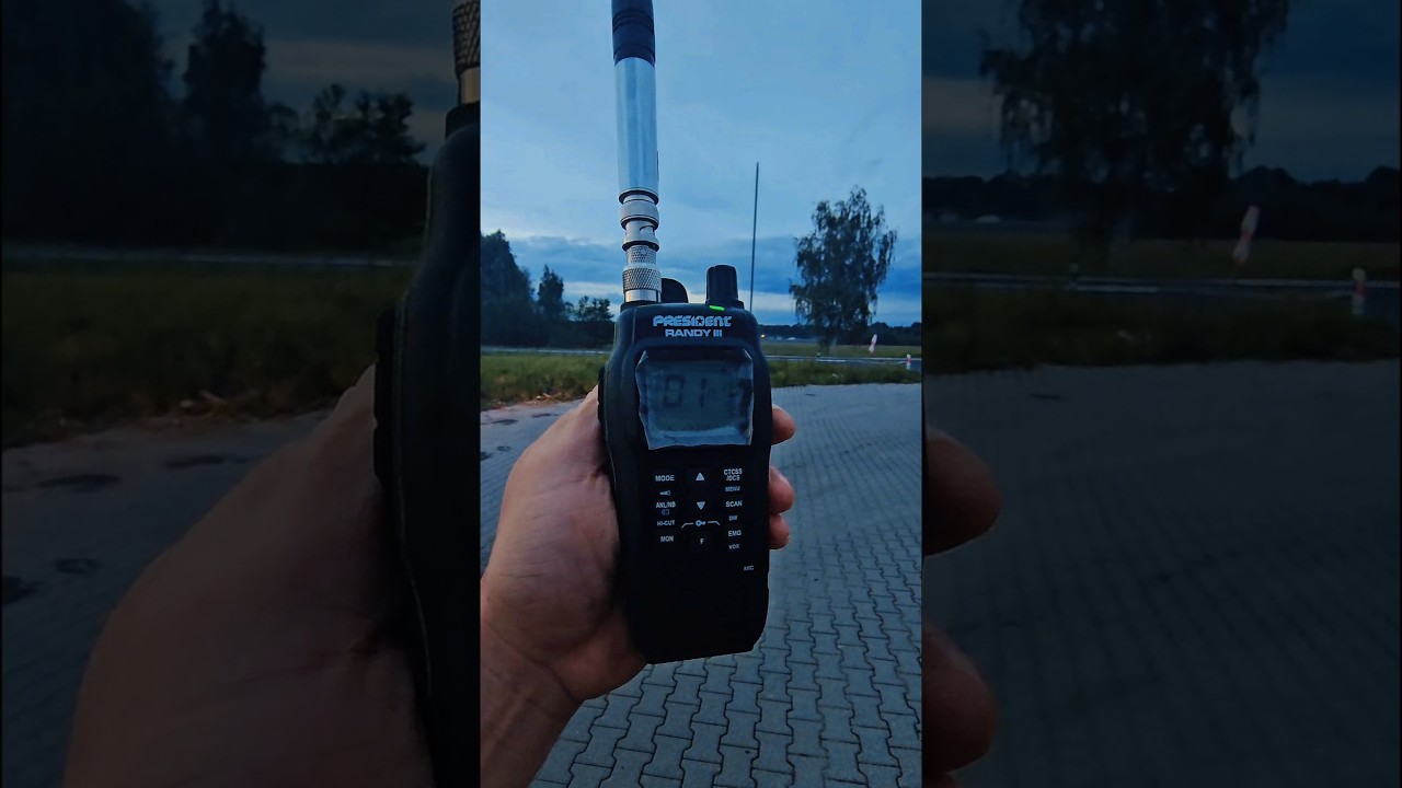 Test President Randy III Antena Teleskopowa 