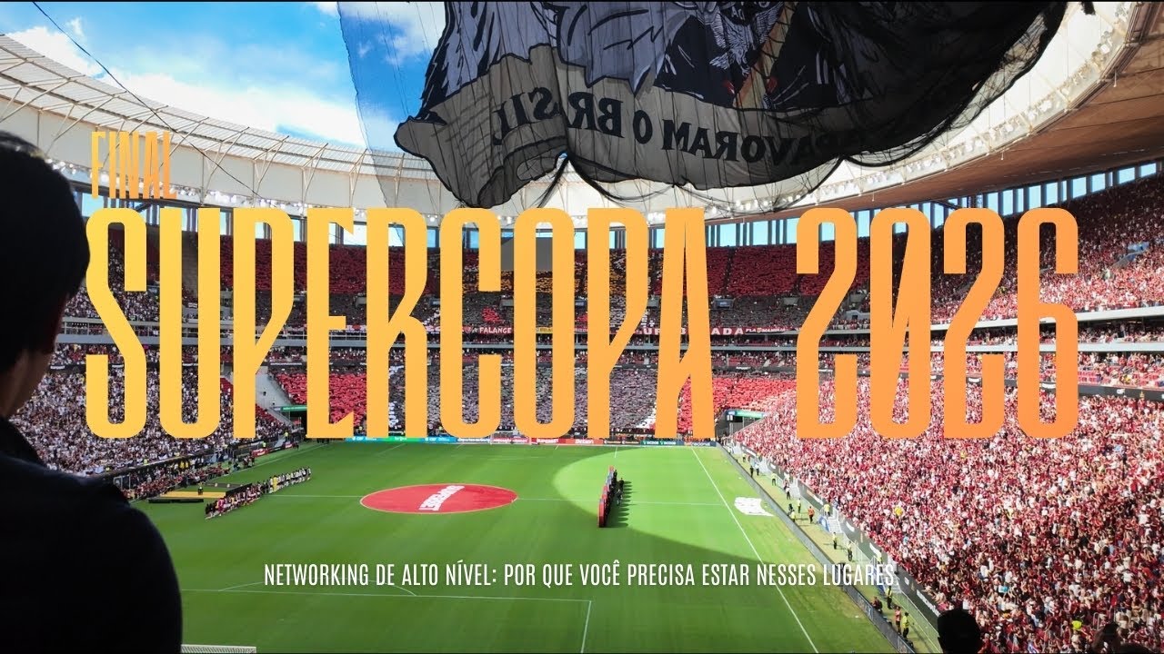 VLOG: Onde o empreendedorismo te leva: Meu dia como VIP na Supercopa 2026