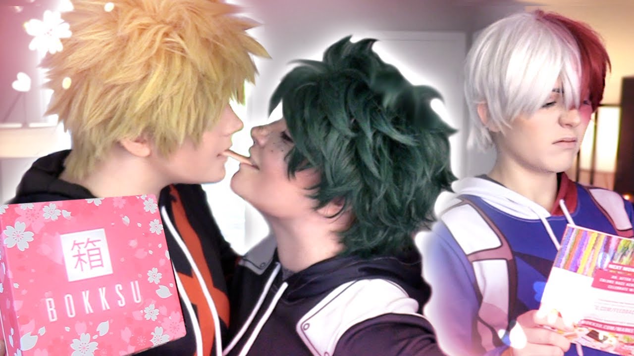 HAPPY LITTLE BEAN BOYS | Bokksu Unboxing [TodoBakuDeku] My Hero Academia Cosplay