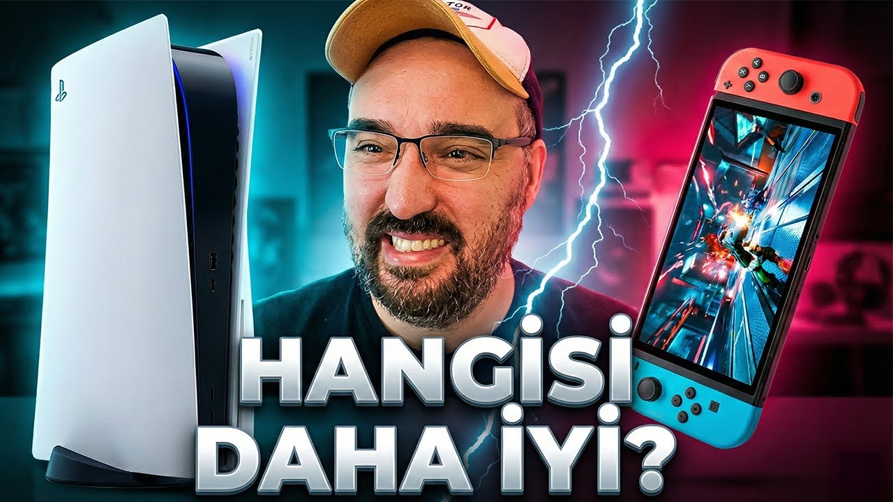 PlayStation 5 VS Nintendo Switch OLED - Comparison - Turkish - PS5 T&uuml;rkiye / Nintendo T&uuml;rkiye