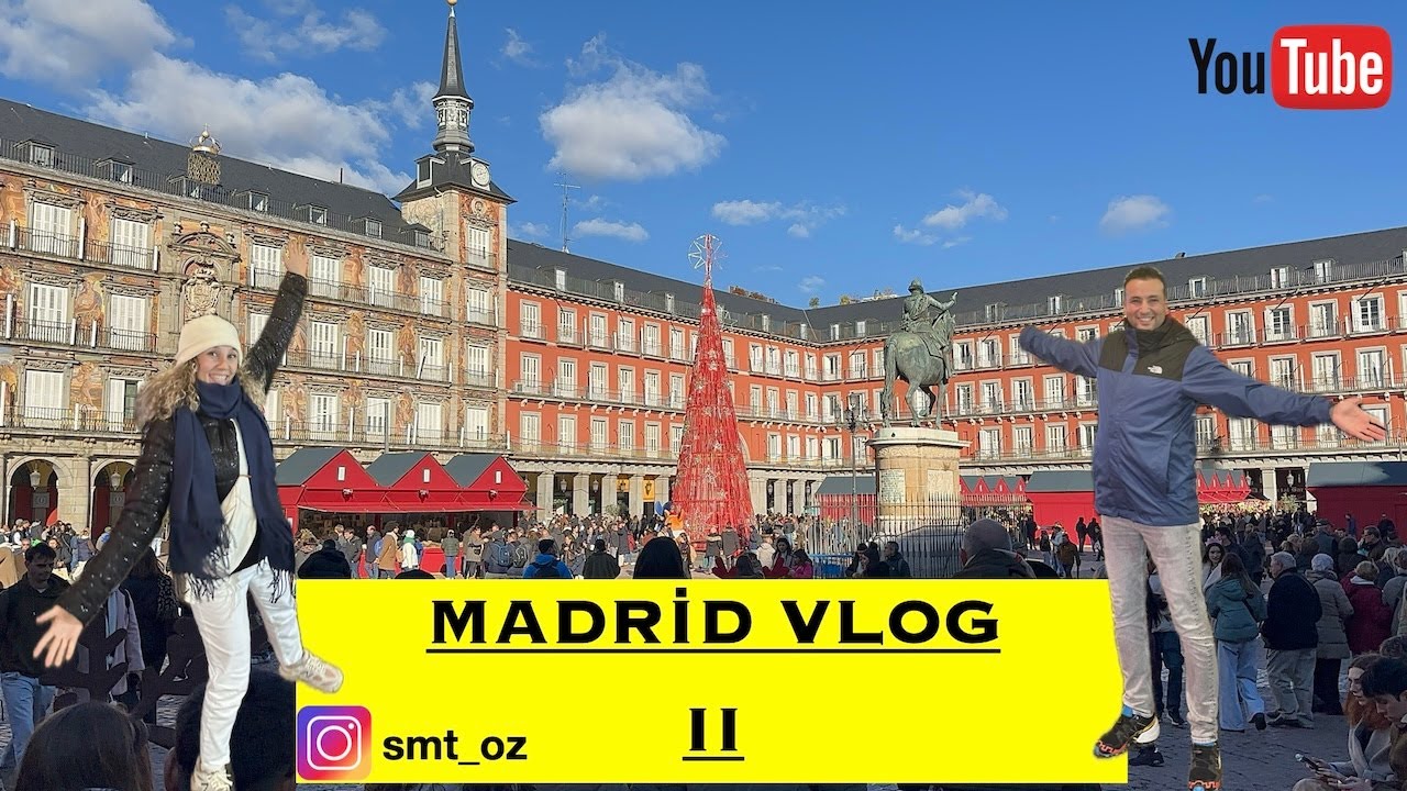 Madrid Gezi Vlog Bölüm 2 : Saraylar, Parklar ve Şehrin En Güzel Köşeleri 🇪🇸