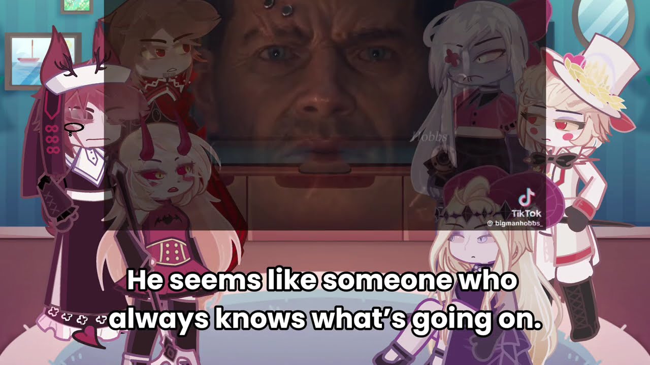 Hazbin Hotel Angels react to warhammer 40k | Lucifer | Gacha life 2