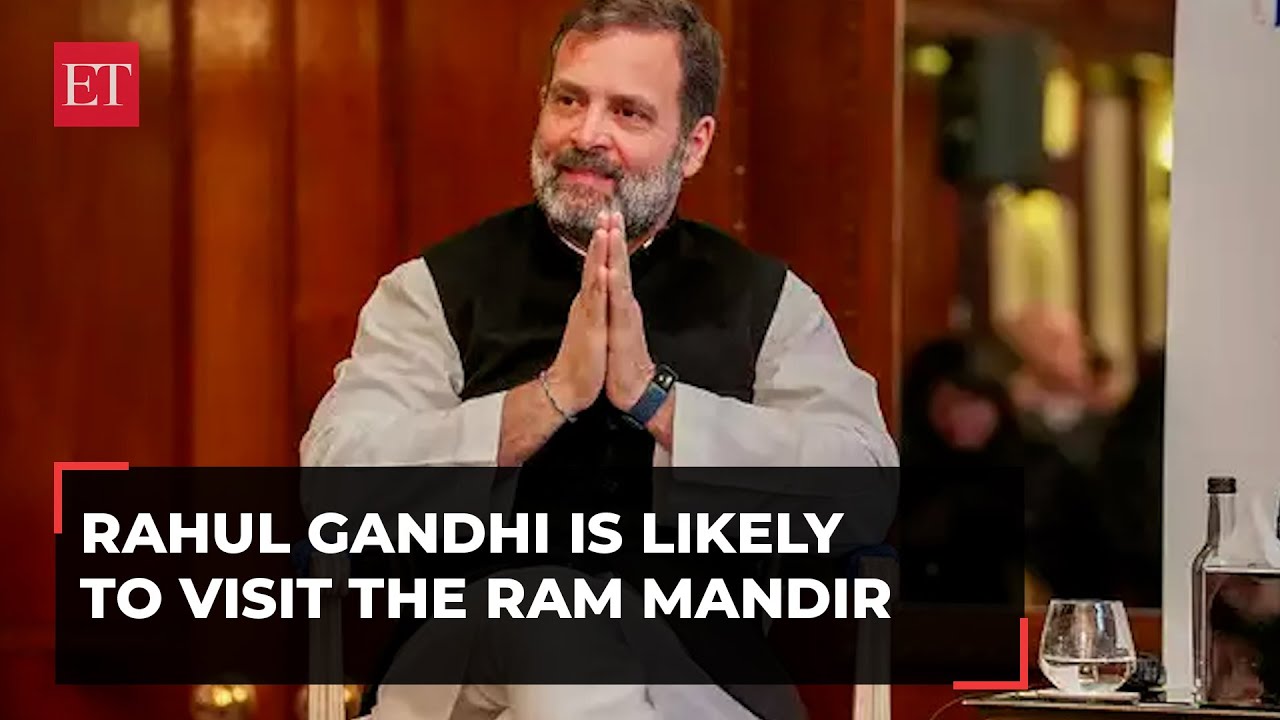 Rahul Gandhi is likely to visit the Ram Mandir amid Sanatan row
