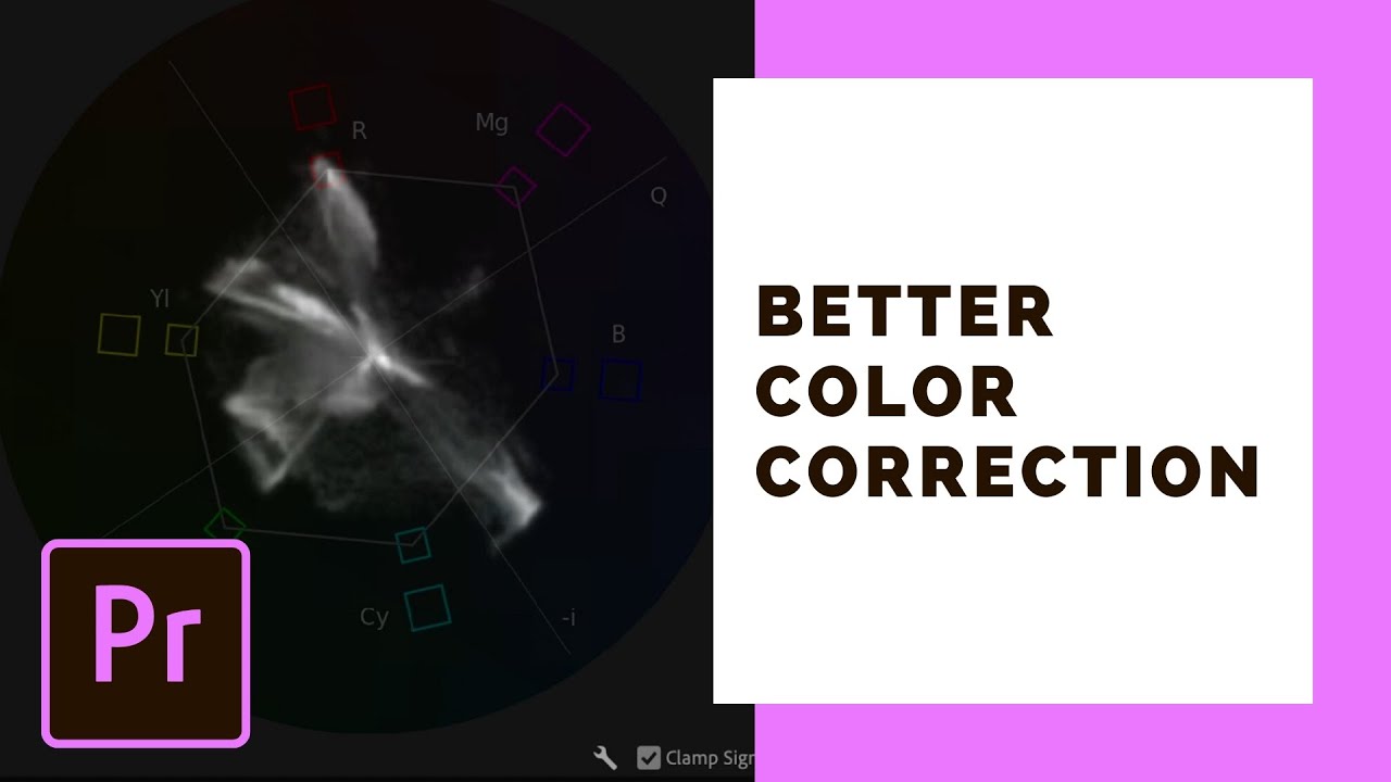 Better Color Correction with Vectorscopes YUV Graph in Premiere Pro