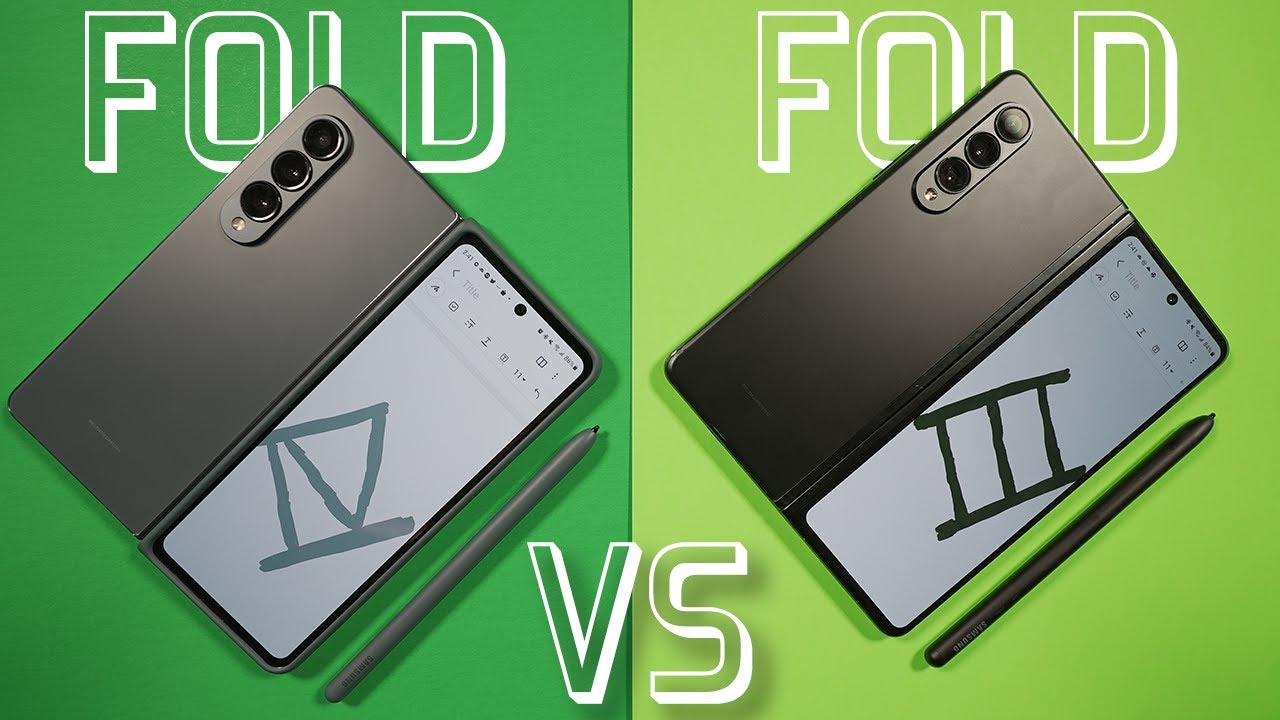Galaxy Z Fold 4 vs Galaxy Z Fold 3