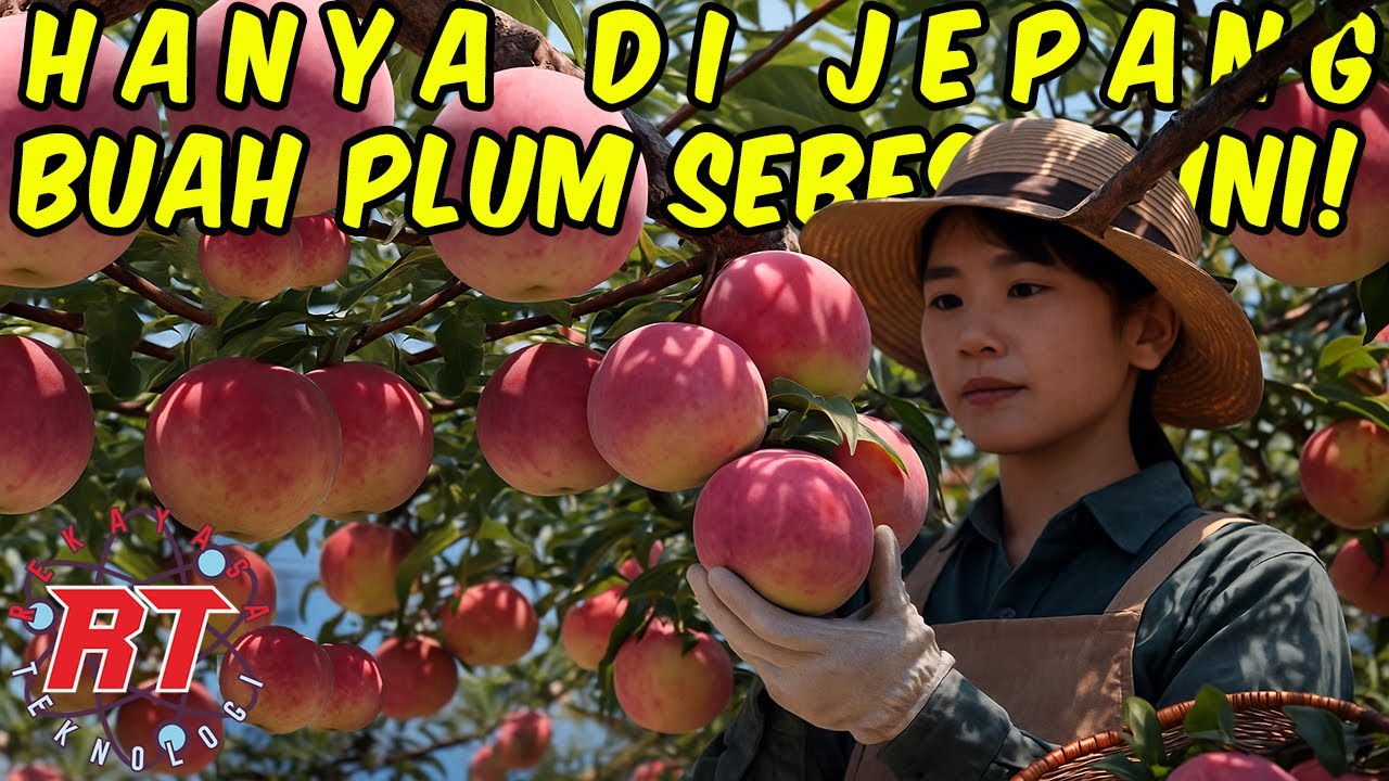 BEGINI CARA JEPANG MENGHASILKAN PLUM SUPER BESAR YANG BISA SEHARGA JUTAAN RUPIAH PER BUAH