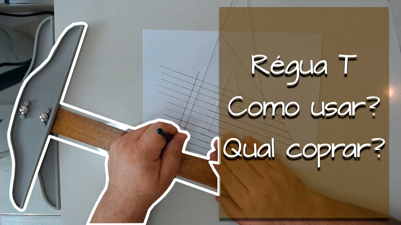 Instrumentos - Régua T - modelos e qual comprar?