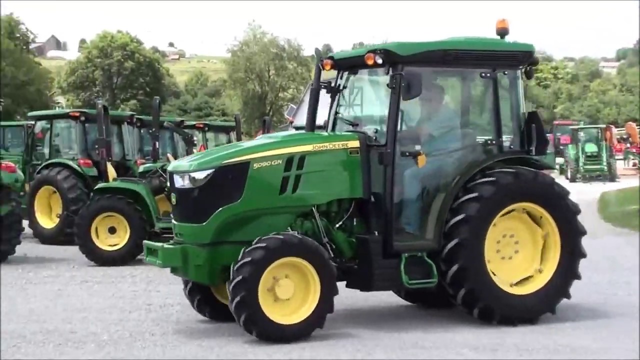 John Deere 5090GN Tractor For Sale! Orchard Model!