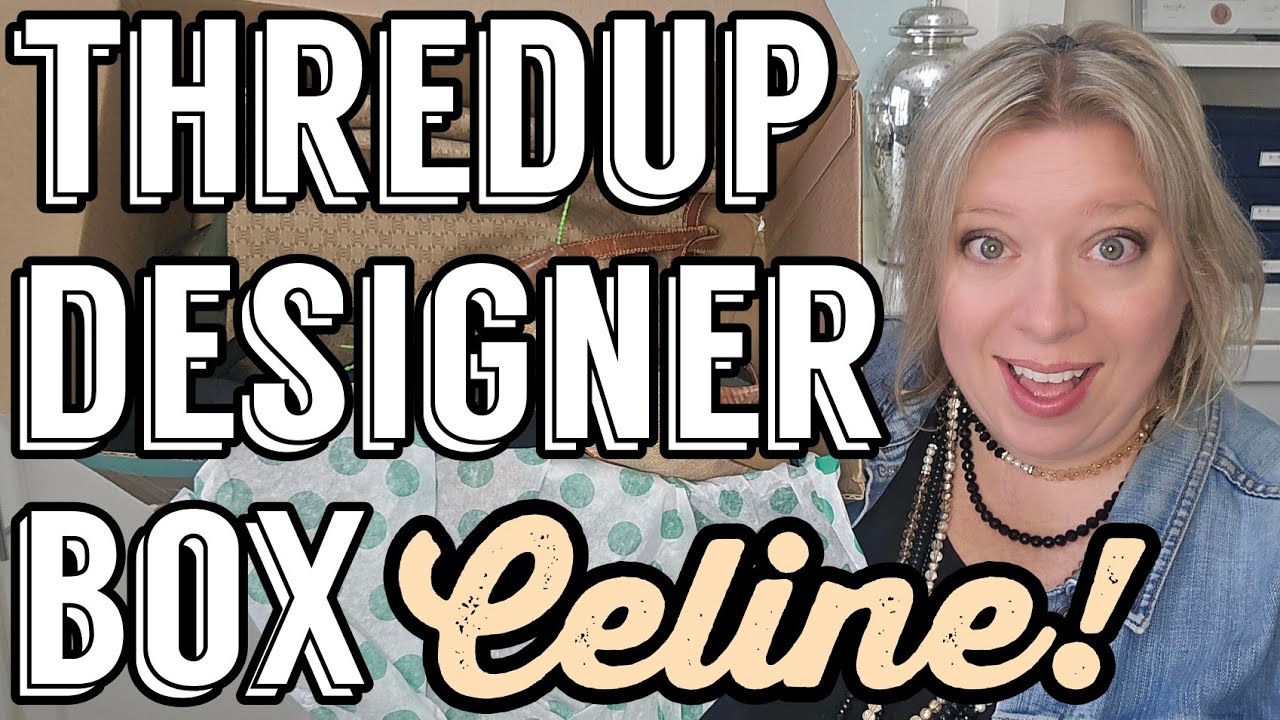 CELINE 🌟 BURBERRY в этой дизайнерской коробке Thredup DIY Rescue Box! Распаковка! #mysterybox