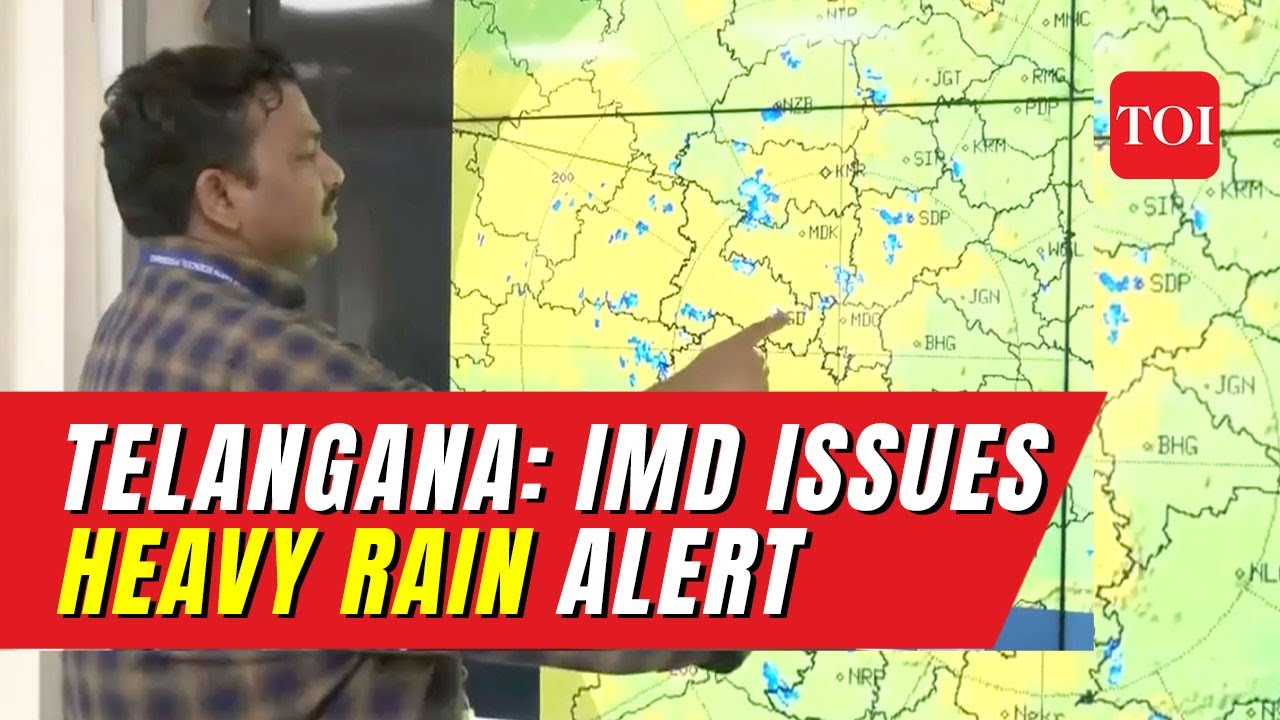 Telangana to witness heavy rain, IMD issues yellow alert