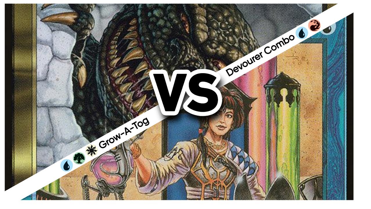 MTG Premodern (SWE) Grow-A-Tog vs Devourer Combo [Gameplay]