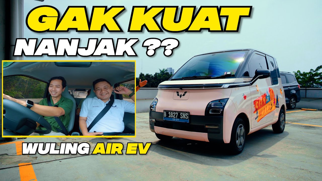 WULING AIR EV 2025 TEST NANJAK + REVIEW LENGKAP 2025 ! #teguhku #wulingairev