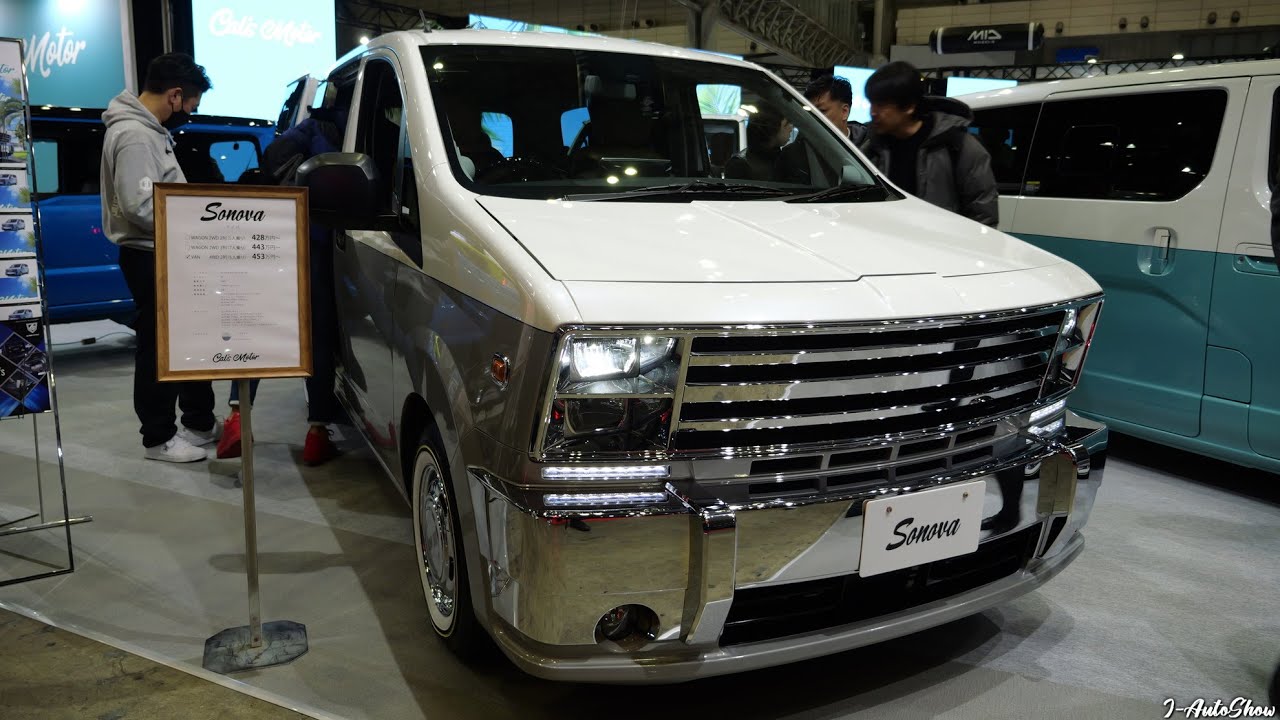 ALPINE STYLE Sonova NISSAN NV200 TAS2024 - アルパインスタイル ソノバ バネットバン 東京オートサロン2024