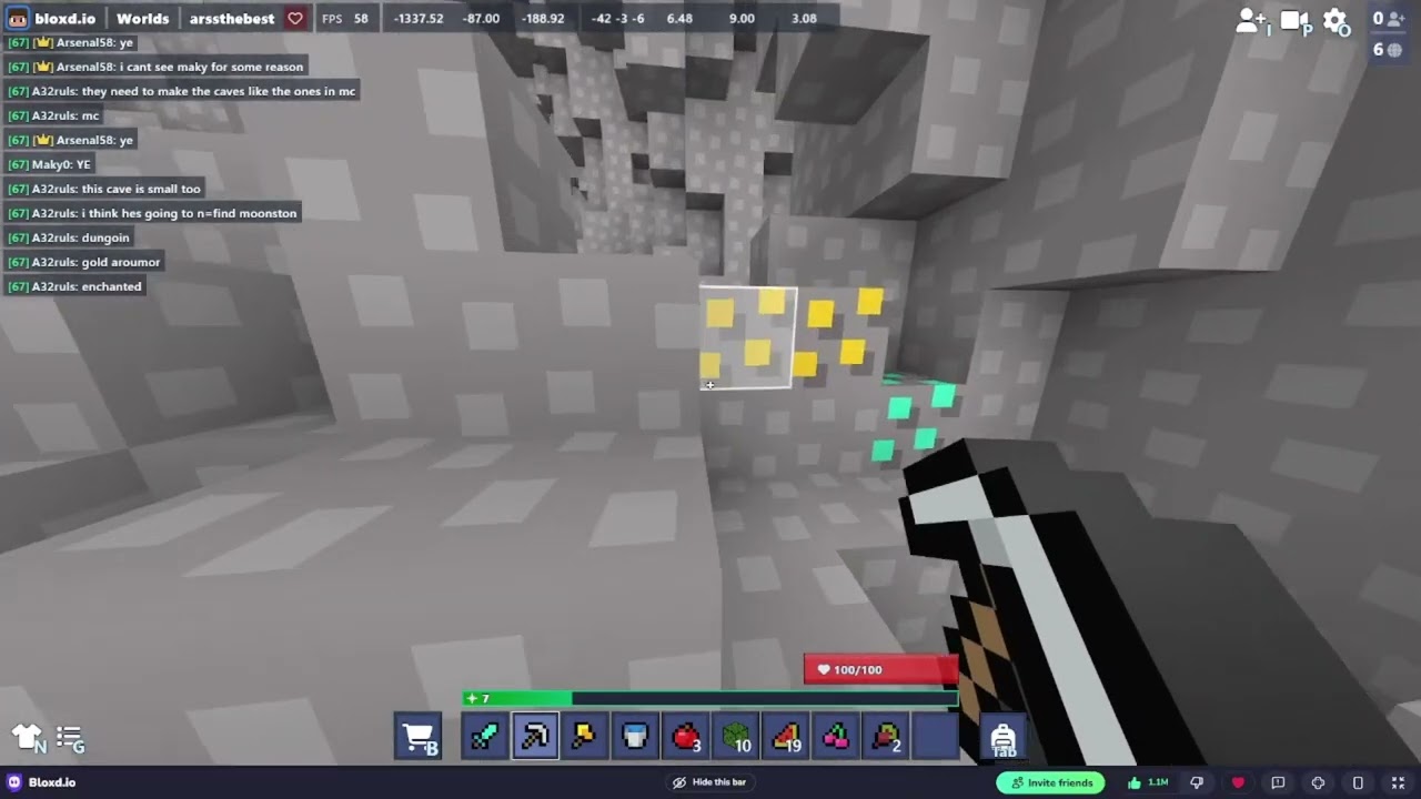 (part 2 of) Bloxd.io Speedrunner vs Hunter FINALE REMATCH