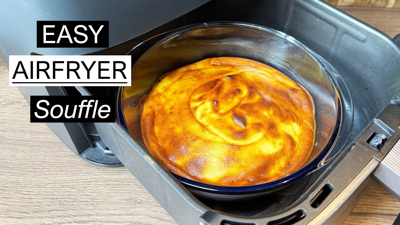 Topfen Souffl&eacute; im AirFryer | Einfaches Dessert Rezept ohne Backofen