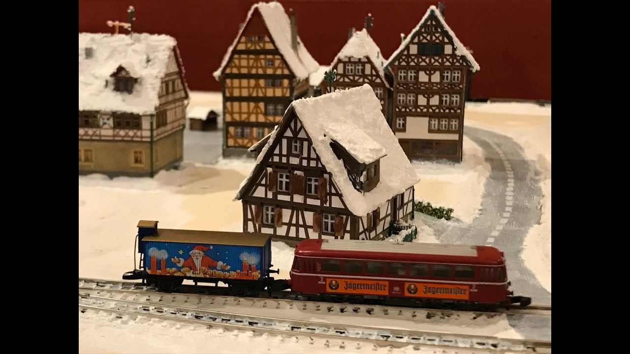 Meine Weihnachts-/Winteranlage in Spur Z - Teil1