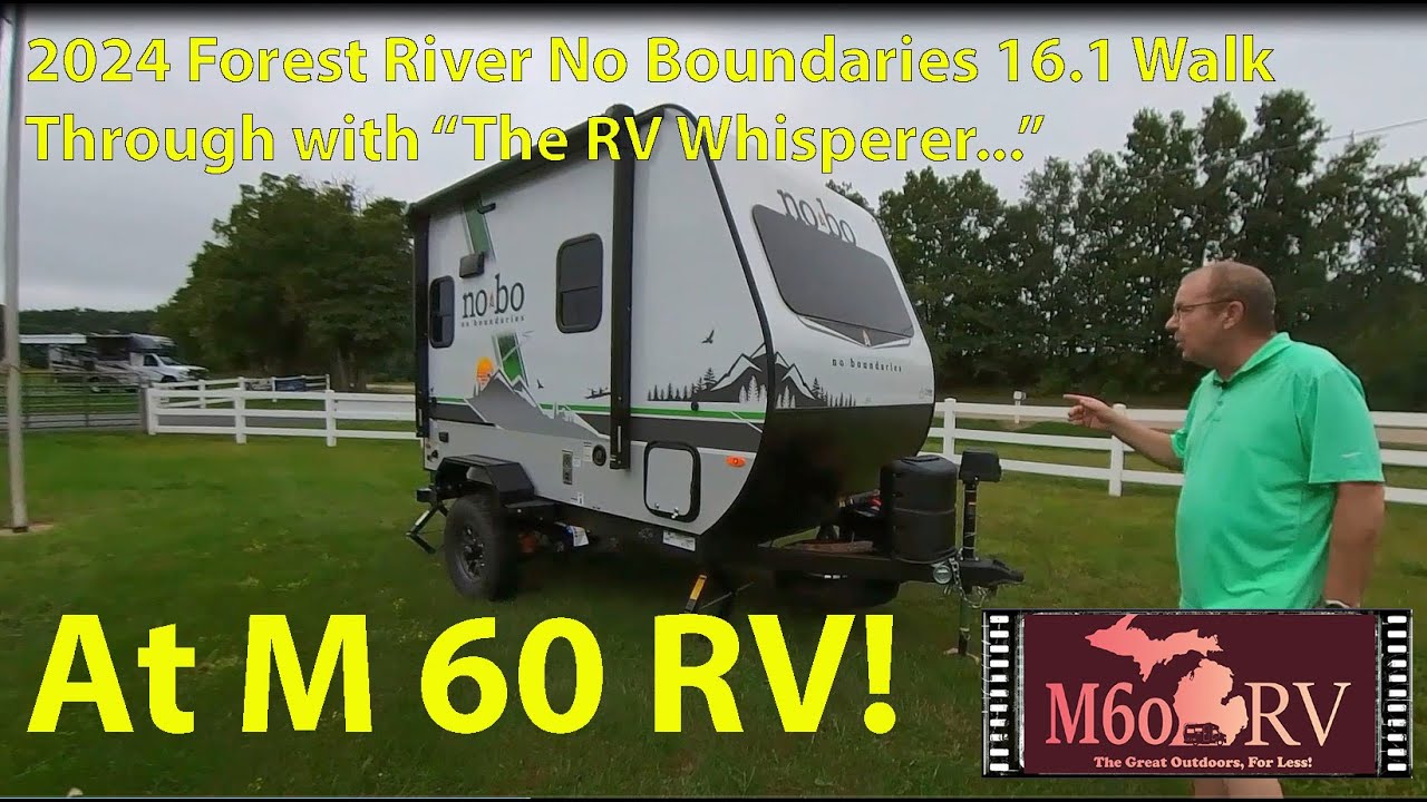 SOLD! 2024 Forest River No Boundaries 16.1 walk through with 