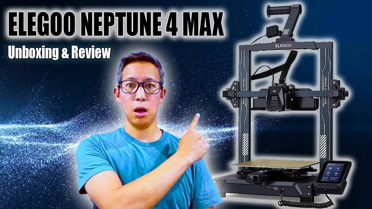 Elegoo Neptune 4 Max - AMAZING SIZE & SPEED!