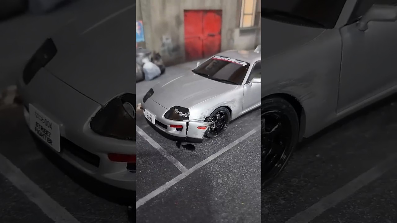 Repair Toyota Supra MK4 #jdm #supra #2jz #diecast
