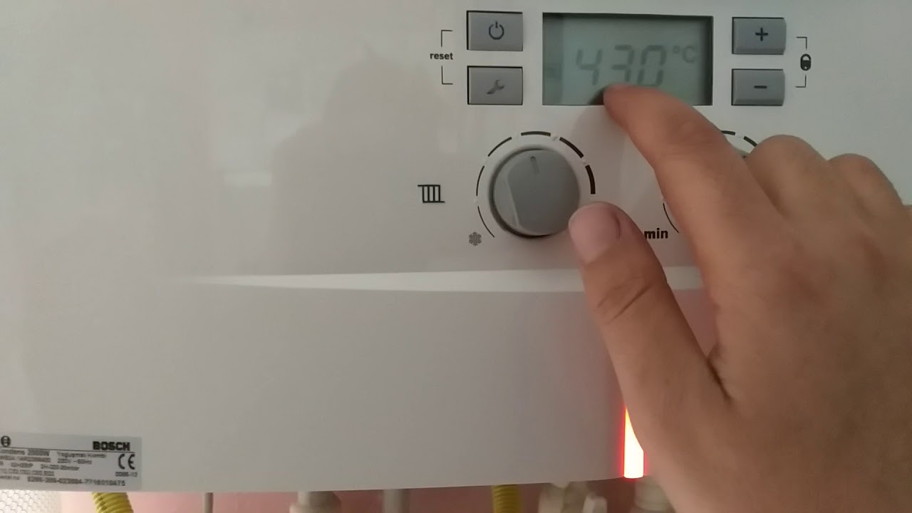 Bosch Condens 2000w Kombi Kullanımı Nasıl Olur?