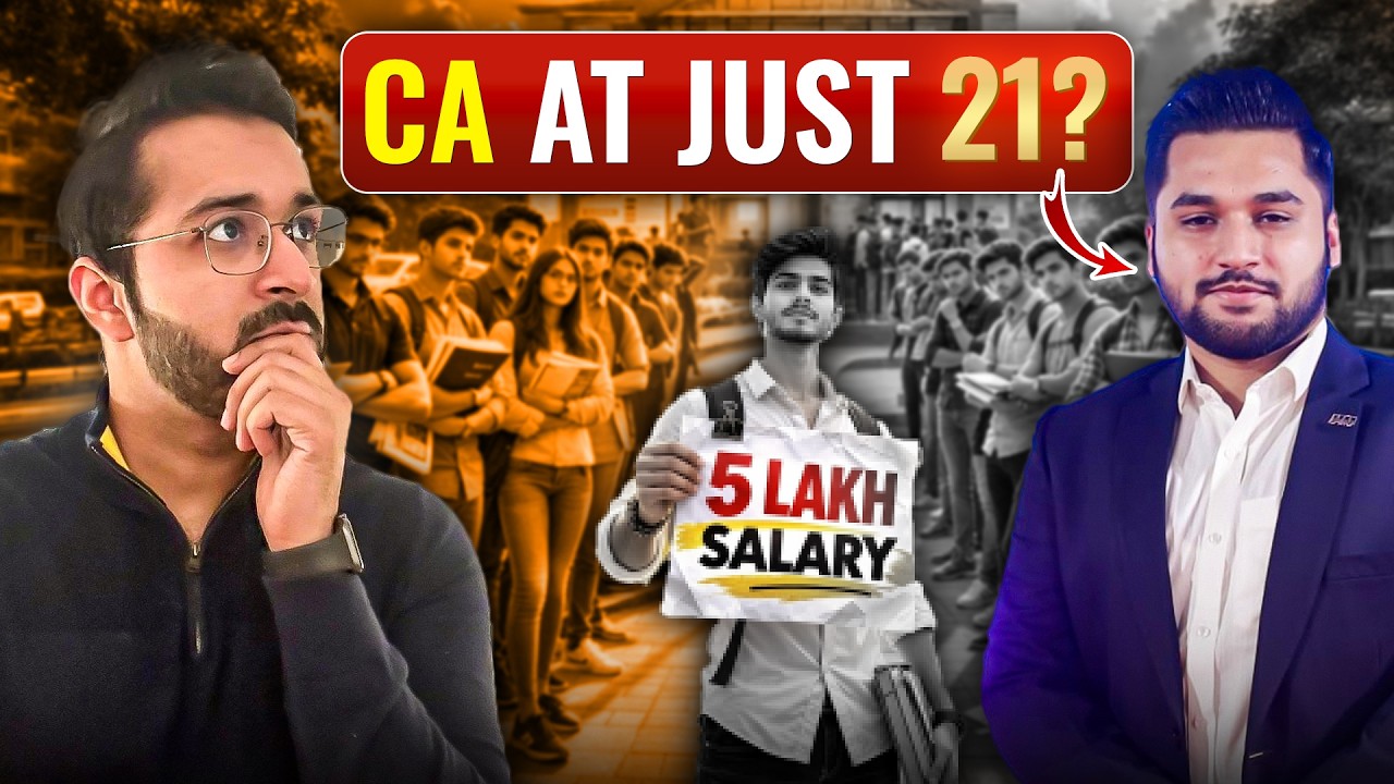 CA at 21: A Dream or a Trap? | Should You Pursue CA? | Ft. Abdullah Chaudhary | E29