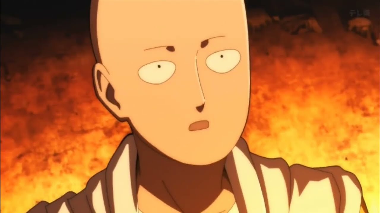 saitama vs orochi one punch man s3 Ep12
