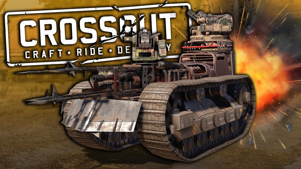 We Built Tanks & Battled Others Online In Crossout Multiplayer! - Crossout Funny Moments