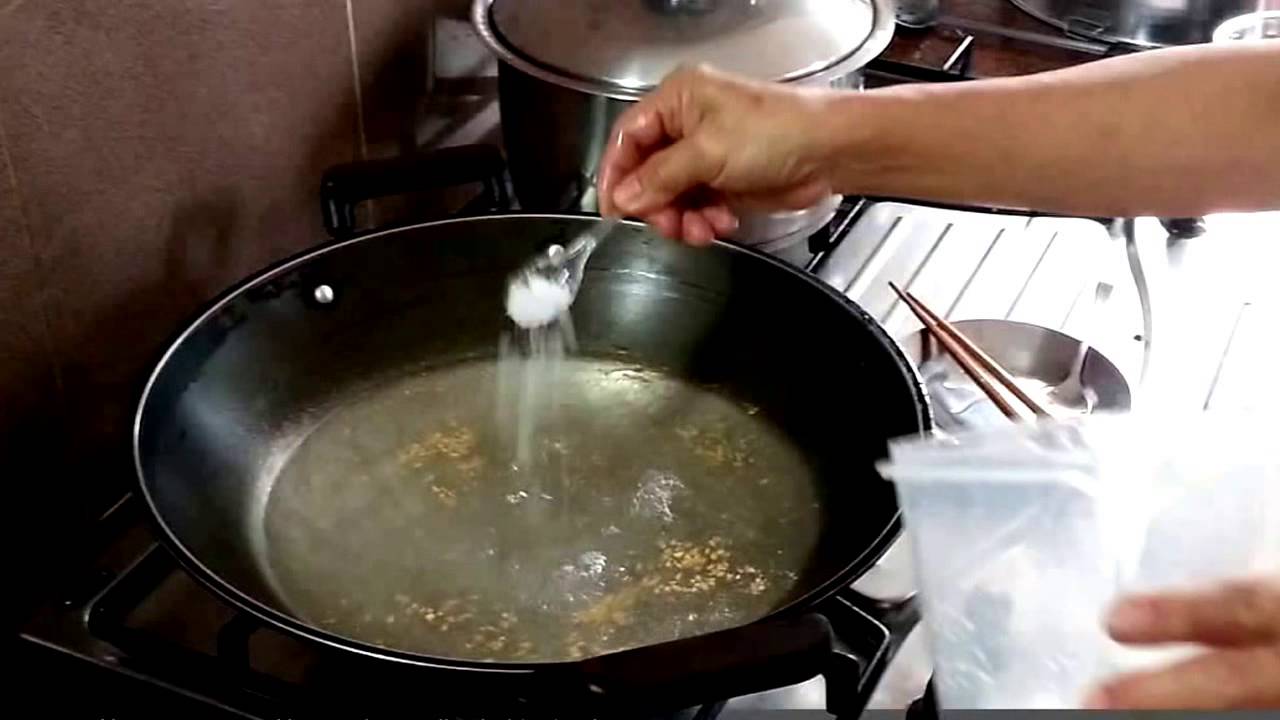 Blanch Xiao Bai Cai With Mushroom Sauce And Garlic Oil Recipe | How To Make Korean Recipe
