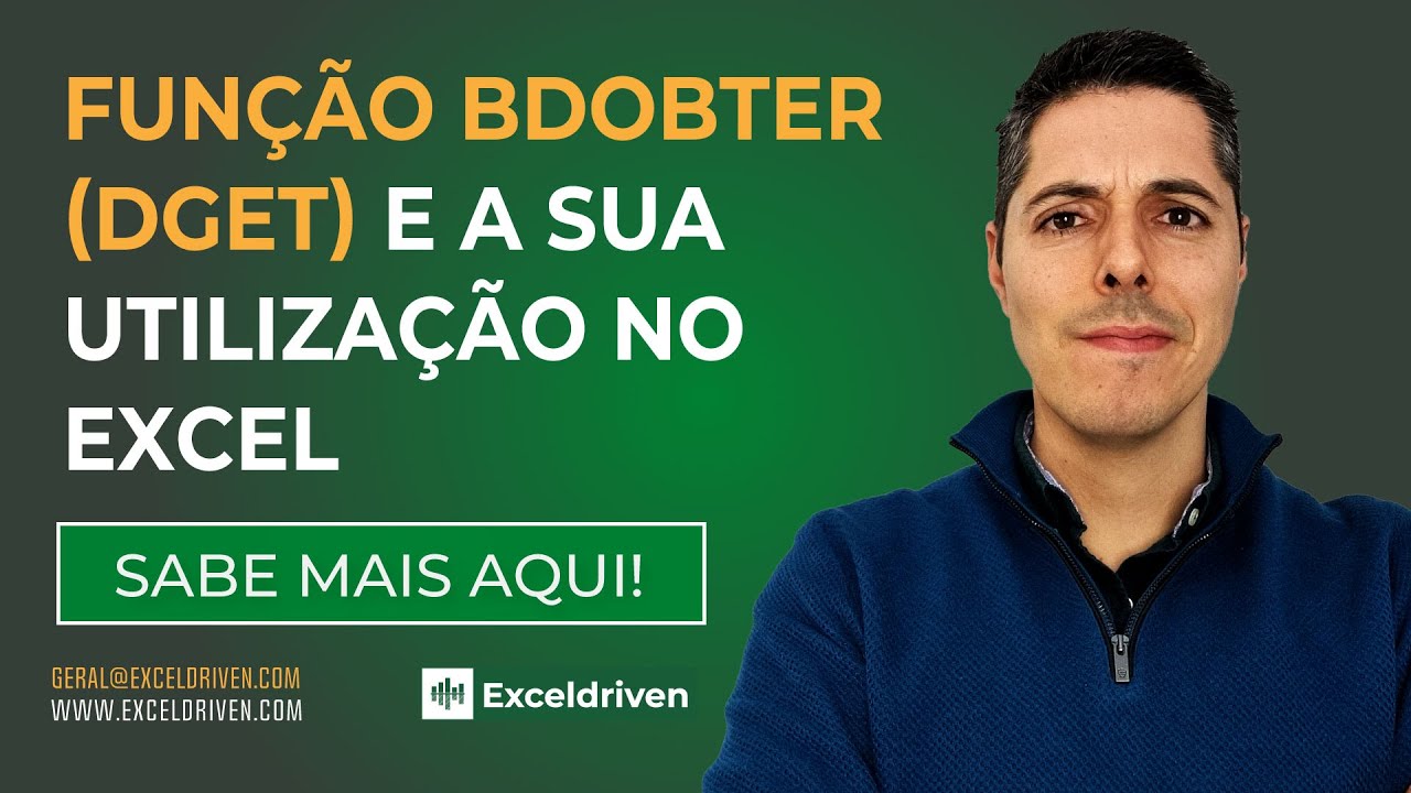 Fun&ccedil;&atilde;o BDOBTER (DGET) | Curso Excel: Interm&eacute;dio (Brevemente dispon&iacute;vel)
