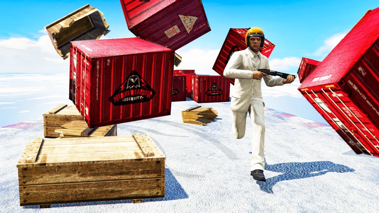 SURVIVE WORLD'S BIGGEST SNOW AVALANCHE! (GTA 5 Minigames)