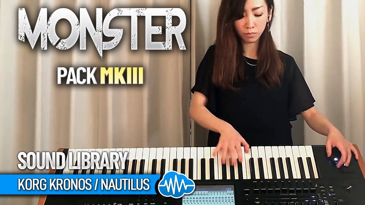 KORG KRONOS | MIO NAKAMURA performing MONSTER PACK MKIII