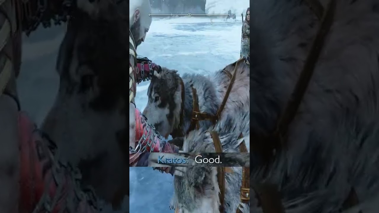 Kratos doesn't know speki & svanna are girls 😂🤣 - God of war Ragnarok PS5 
