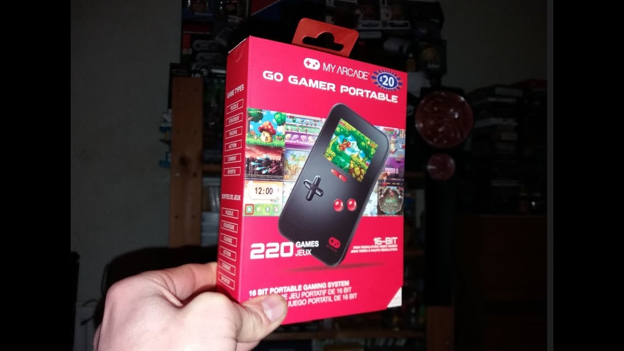 Lets look at the My Arcade Go Gamer Portable