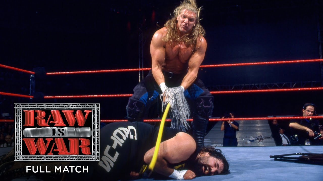 FULL MATCH - Cactus Jack vs. Triple H – Falls Count Anywhere Match: Raw, September 22, 1997