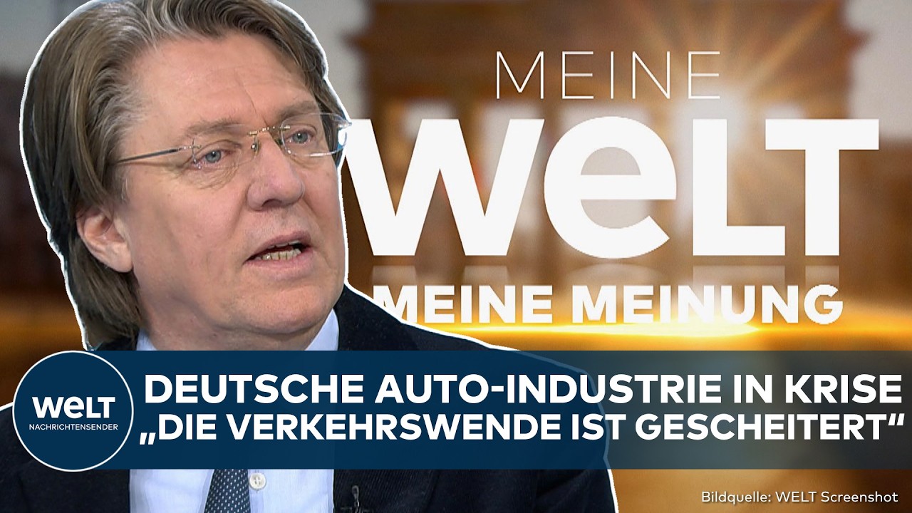 MEINE MEINUNG: Mega-Schock in Deutschland! Automobilindustrie in schwerster Krise seit 1949