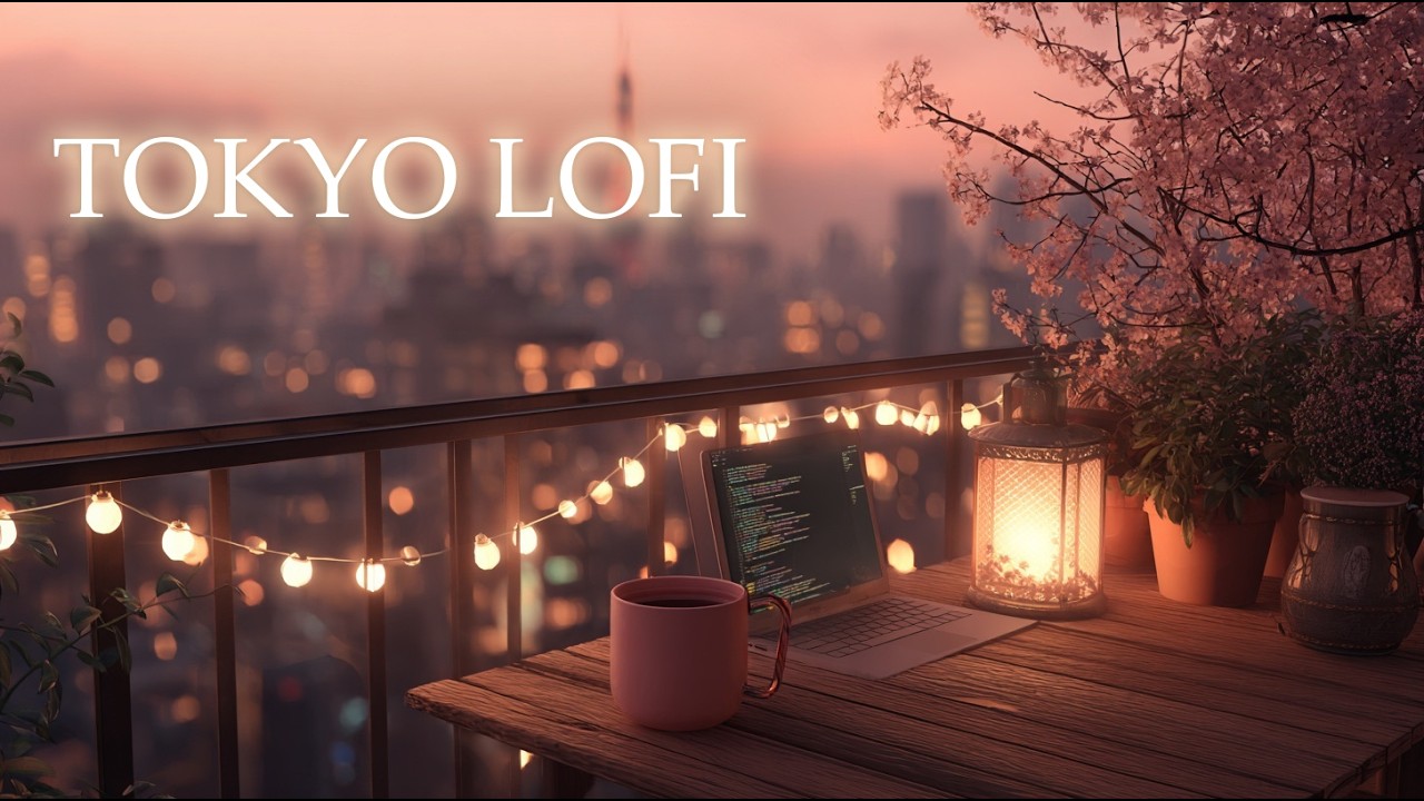 Tokyo Night Cafe ☕ Lofi Ambient Music | Study, Relax, Focus