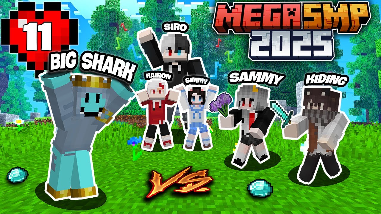 BIGSHARK Thách Đấu chị SAMMY và KIDING trong ĐẠI HỘI VÕ THUẬT (BIG Shark Mega SMP 2025 #11)